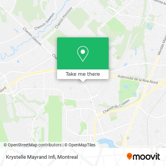 Krystelle Mayrand Infi map