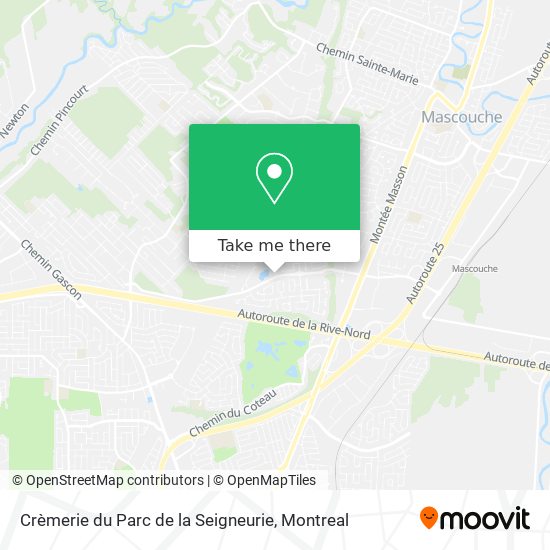 Crèmerie du Parc de la Seigneurie map
