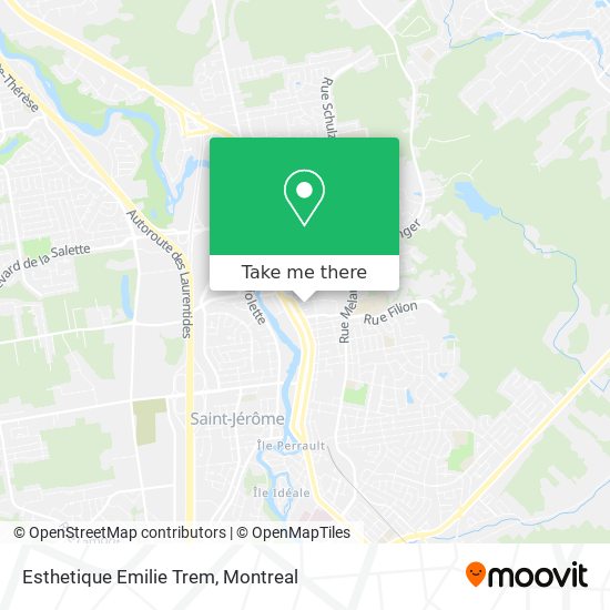 Esthetique Emilie Trem map