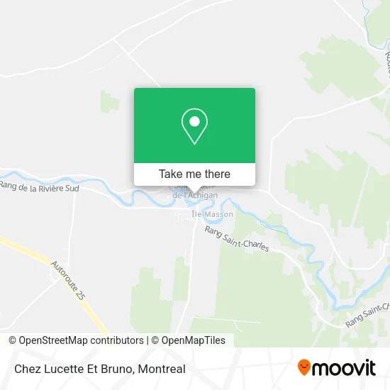 Chez Lucette Et Bruno map