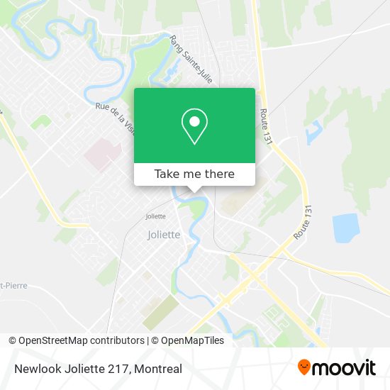 Newlook Joliette 217 map