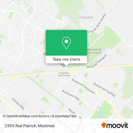 2505 Rue Patrick map