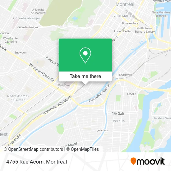 4755 Rue Acorn map