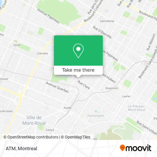 ATM map
