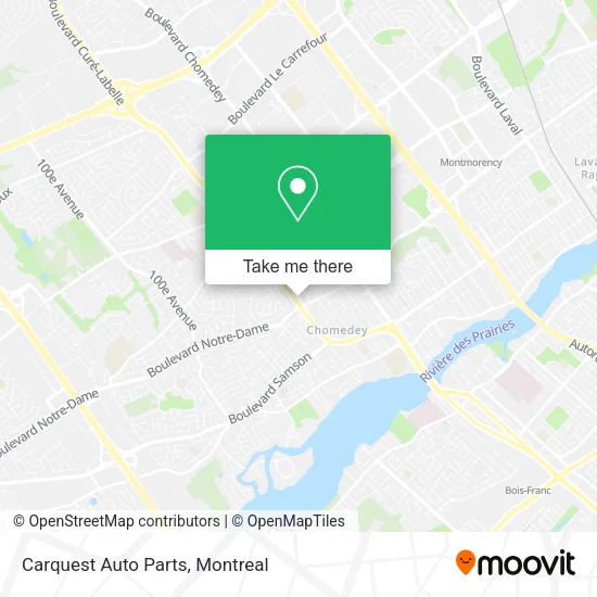 Carquest Auto Parts map