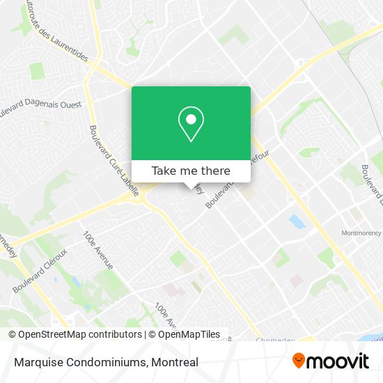 Marquise Condominiums map