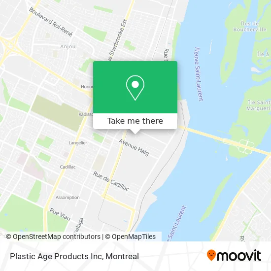 Plastic Age Products Inc map