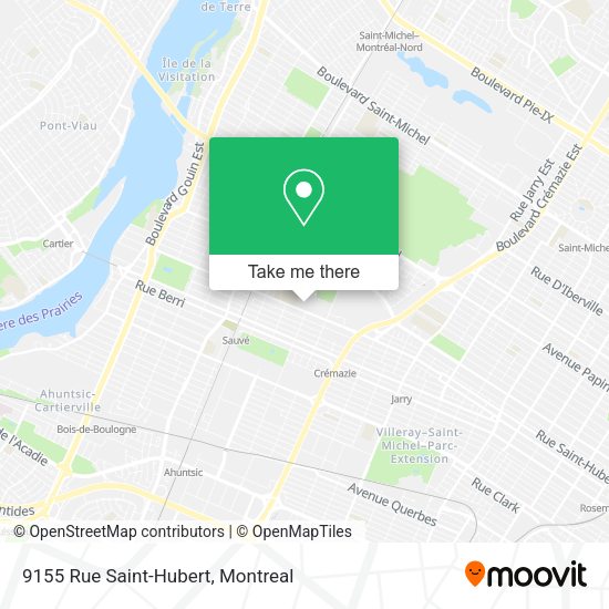9155 Rue Saint-Hubert map