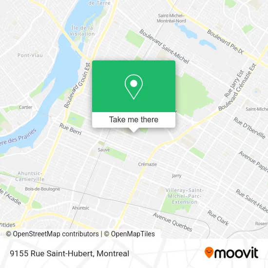 9155 Rue Saint-Hubert map