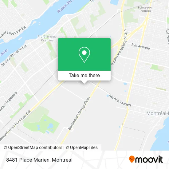 8481 Place Marien map