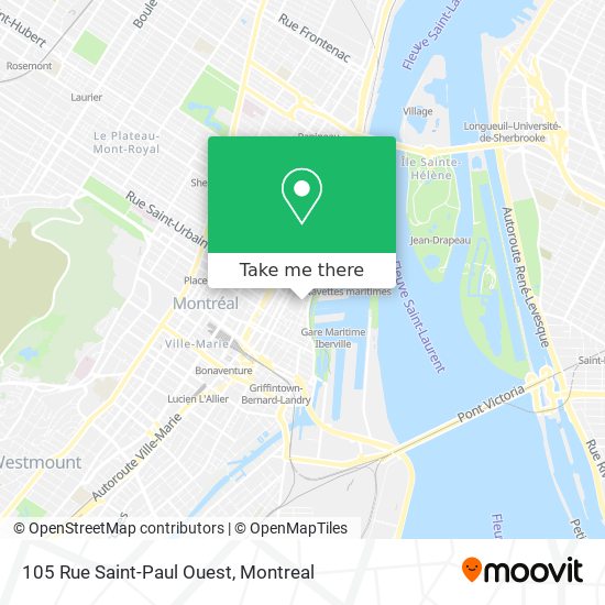 105 Rue Saint-Paul Ouest map