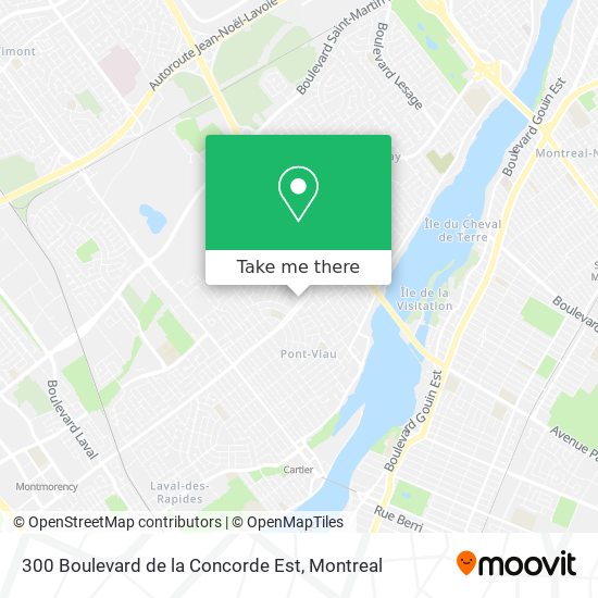 300 Boulevard de la Concorde Est map