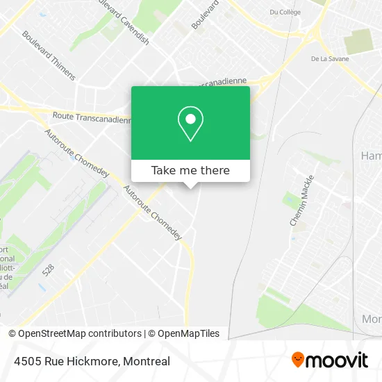 4505 Rue Hickmore map