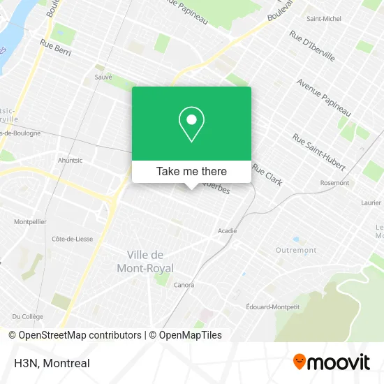 H3N map