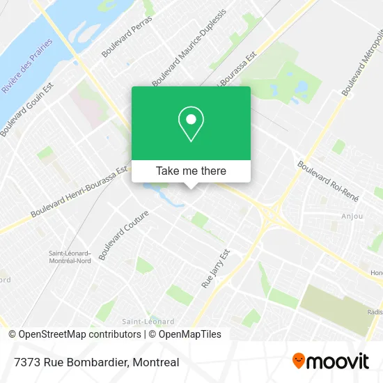 7373 Rue Bombardier map
