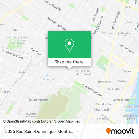 5035 Rue Saint-Dominique map