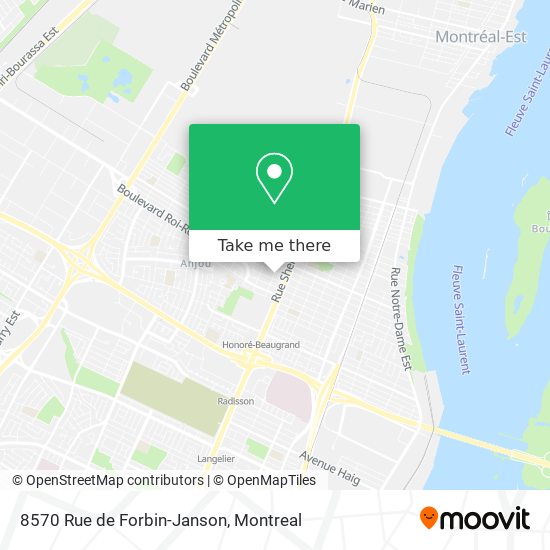 8570 Rue de Forbin-Janson map