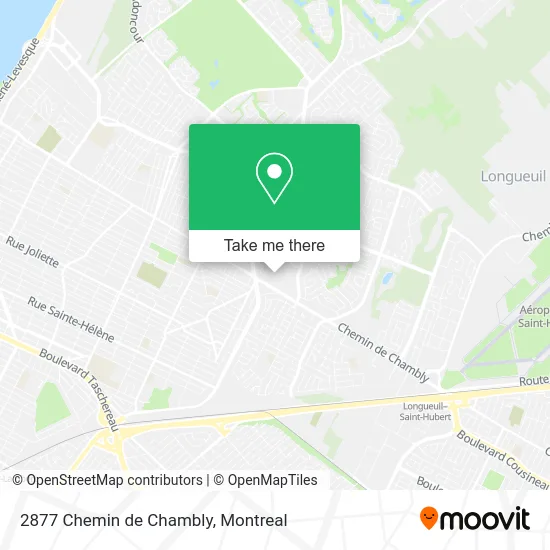 2877 Chemin de Chambly map