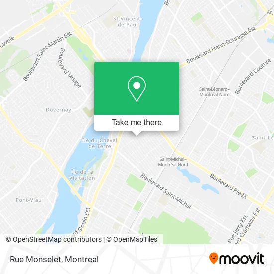 Rue Monselet map