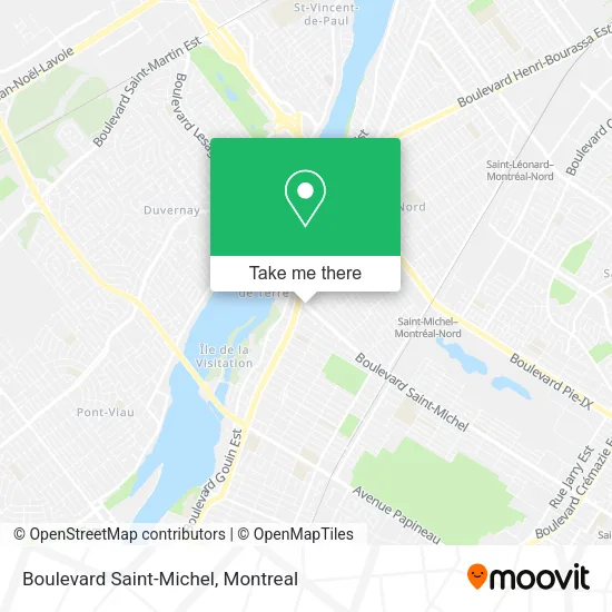 Boulevard Saint-Michel map