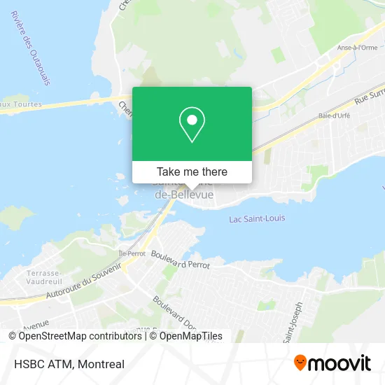 HSBC ATM map