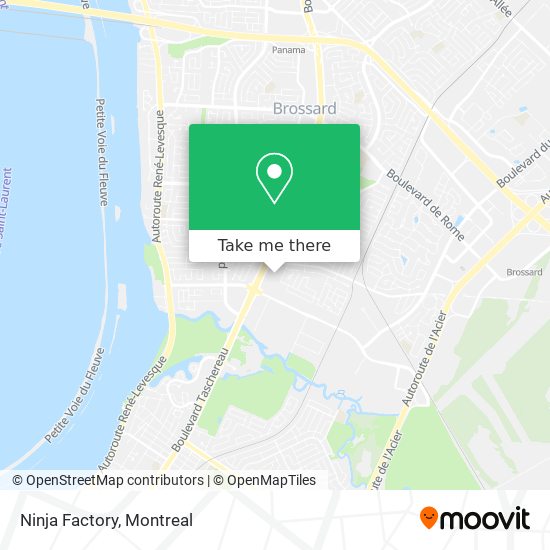 Ninja Factory map