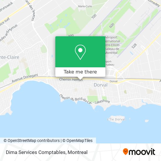 Dima Services Comptables map