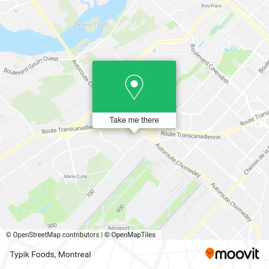 Typik Foods map