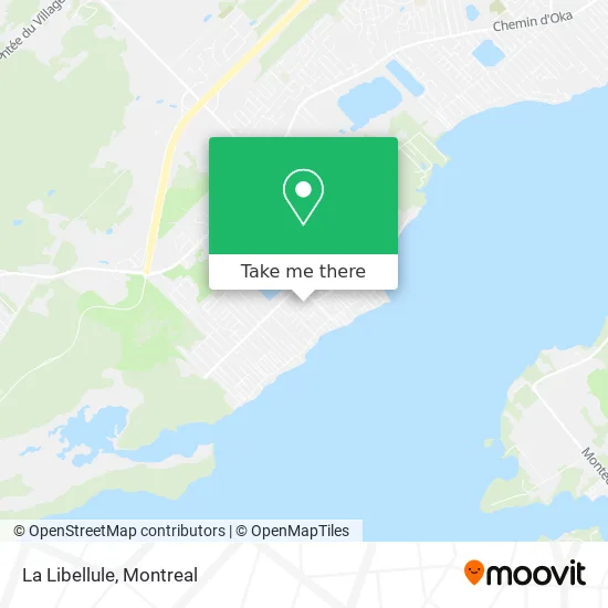 La Libellule map