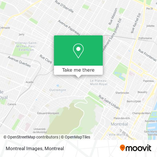 Montreal Images map