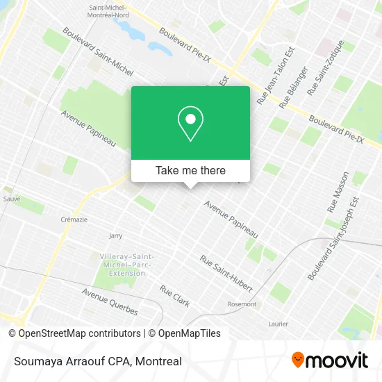 Soumaya Arraouf CPA map