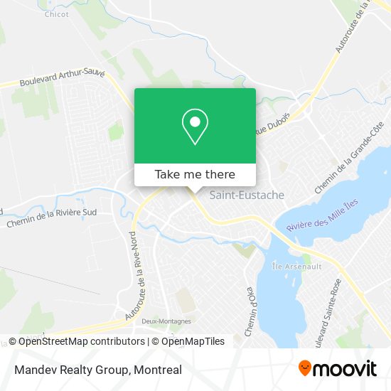 Mandev Realty Group map