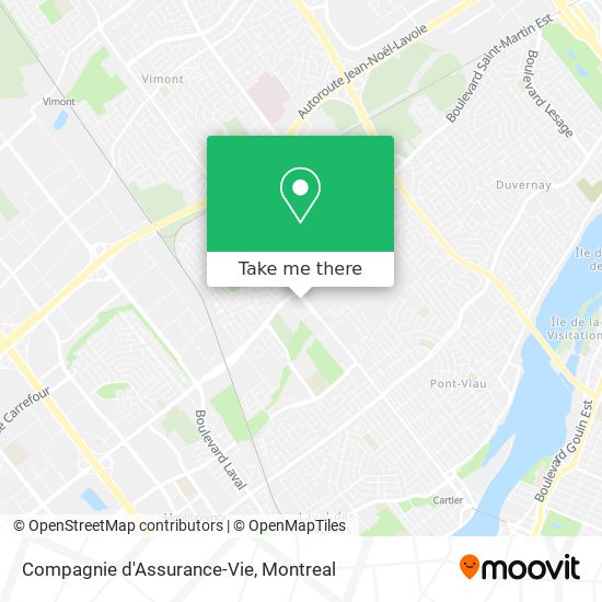 Compagnie d'Assurance-Vie map