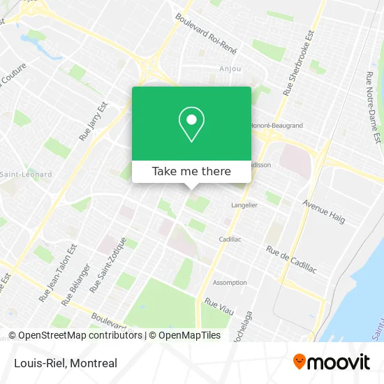 Louis-Riel map