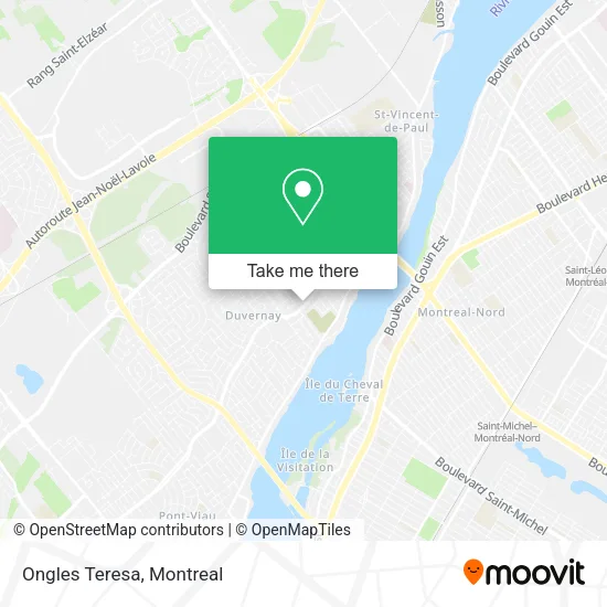 Ongles Teresa map
