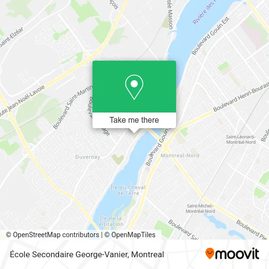 École Secondaire George-Vanier map