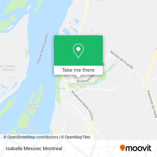 Isabelle Messier map