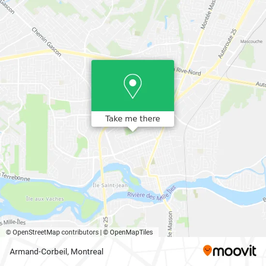 Armand-Corbeil map