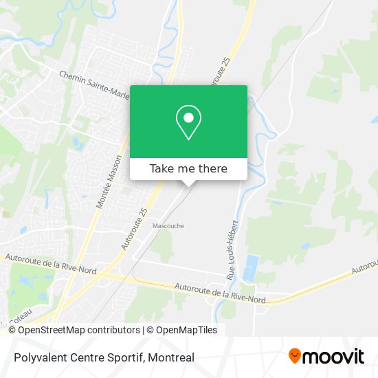 Polyvalent Centre Sportif map