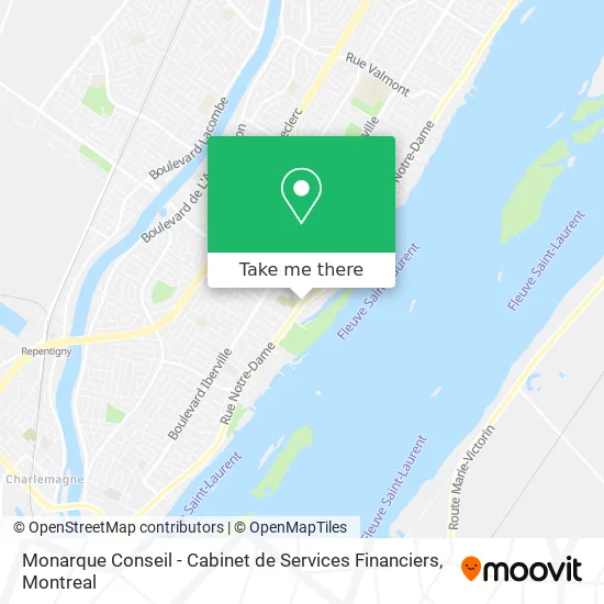 Monarque Conseil - Cabinet de Services Financiers map