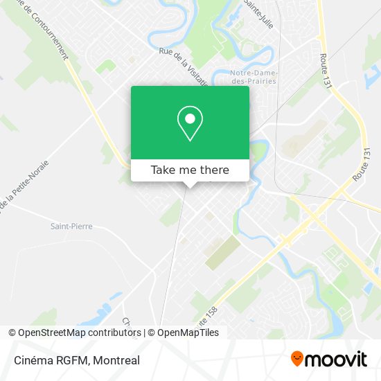 Cinéma RGFM map