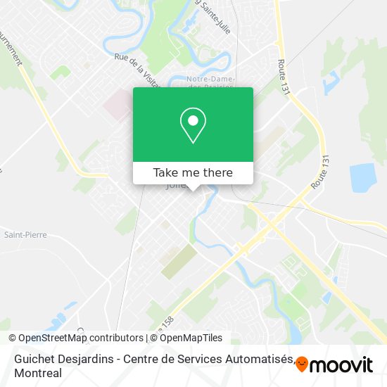 Guichet Desjardins - Centre de Services Automatisés map