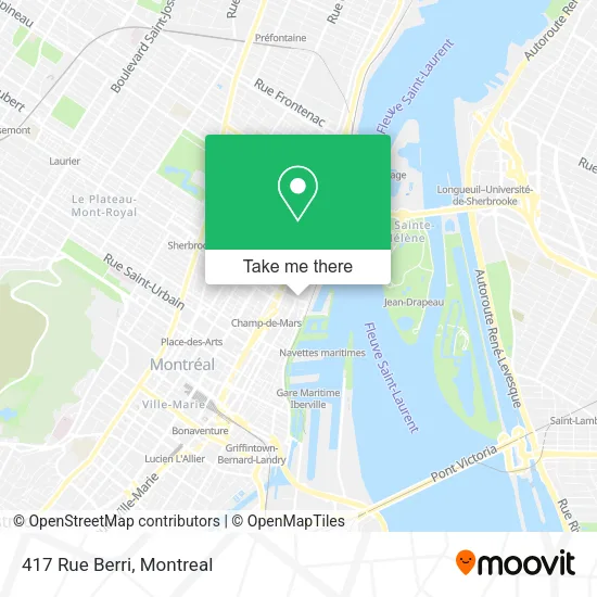 417 Rue Berri map