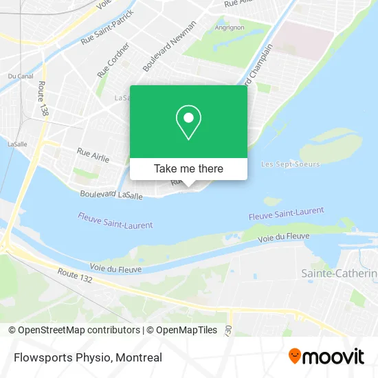 Flowsports Physio map