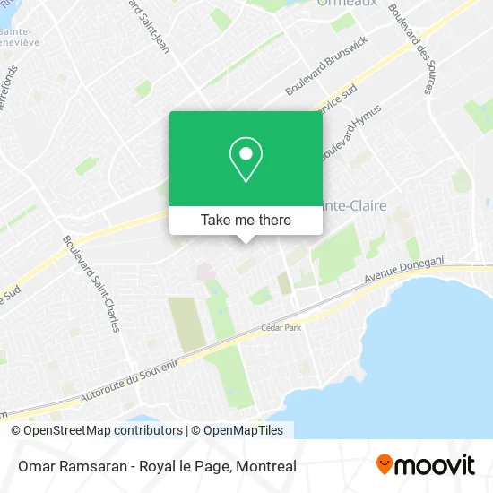 Omar Ramsaran - Royal le Page map