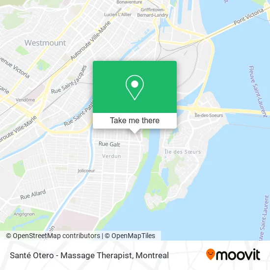 Santé Otero - Massage Therapist map