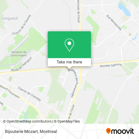 Bijouterie Mozart map