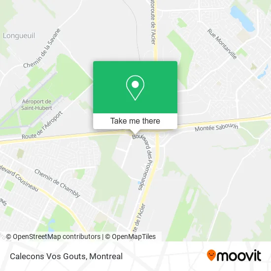 Calecons Vos Gouts map