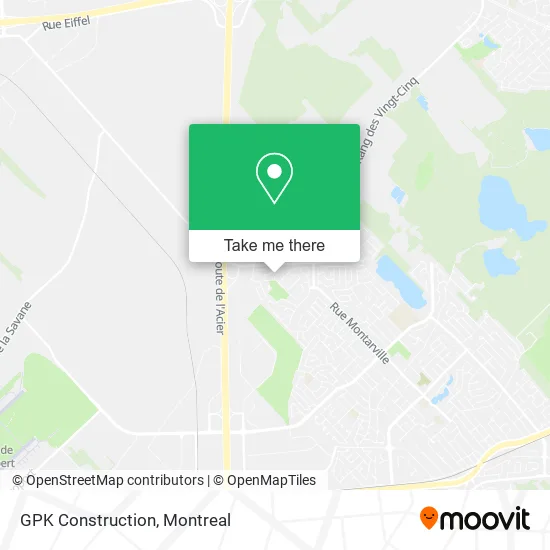 GPK Construction map