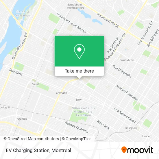EV Charging Station map